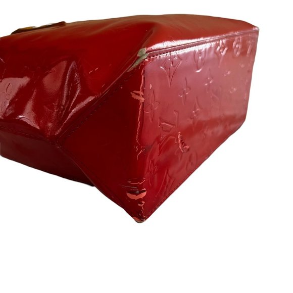 009180A V Authentic Louis Vuitton Tote Bag Reade PM Vernis - Picture 4 of 15